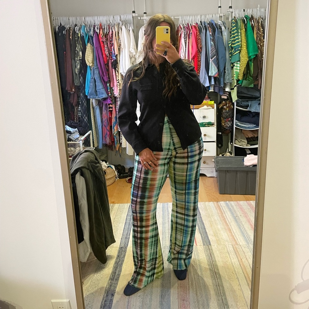 Tie Dye Pleated Pants
